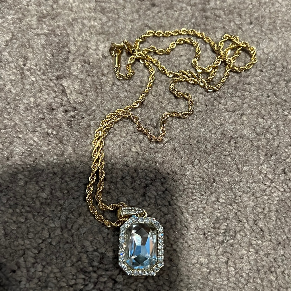 Rope gold plated, necklace